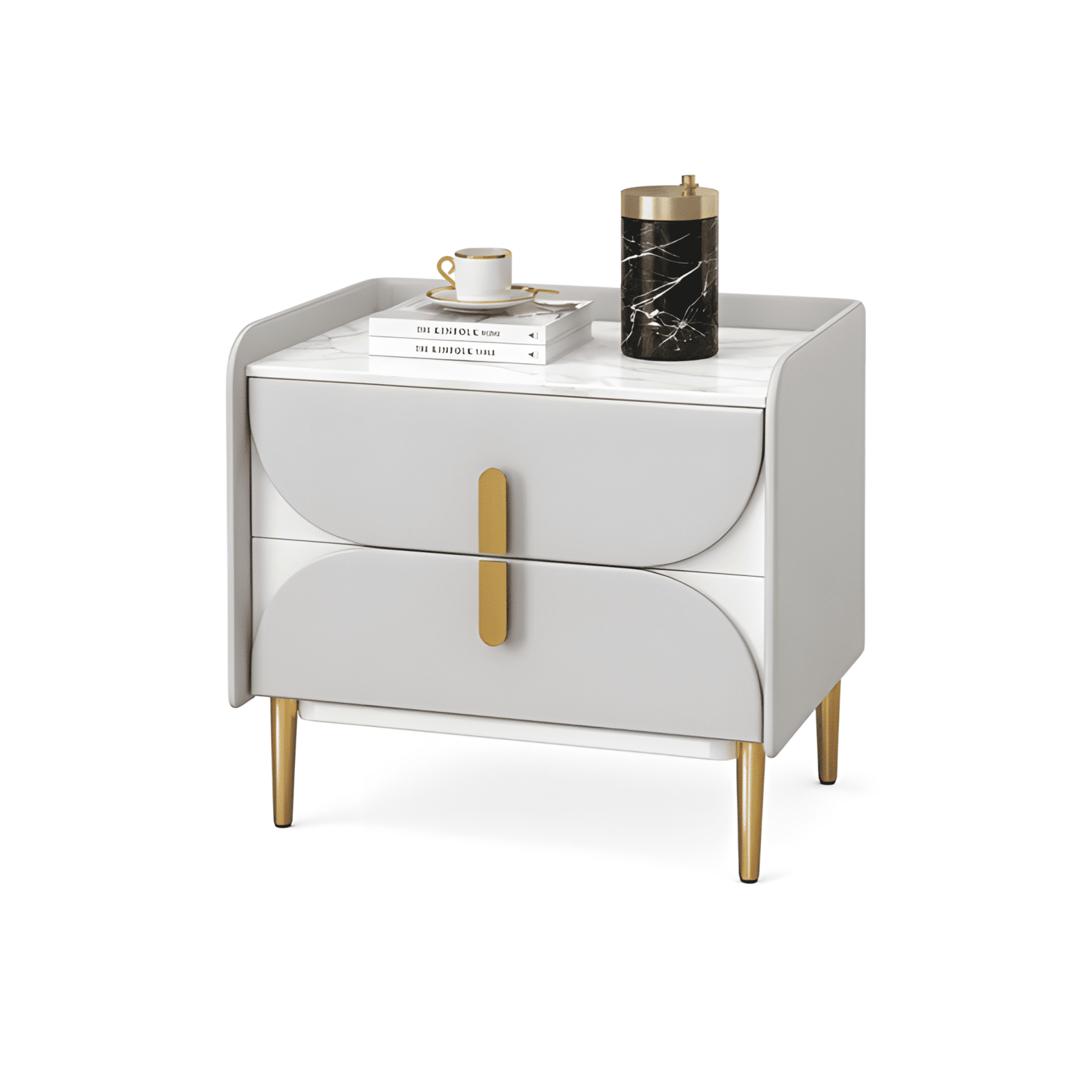 Kina Nightstand Set in urban decor corner