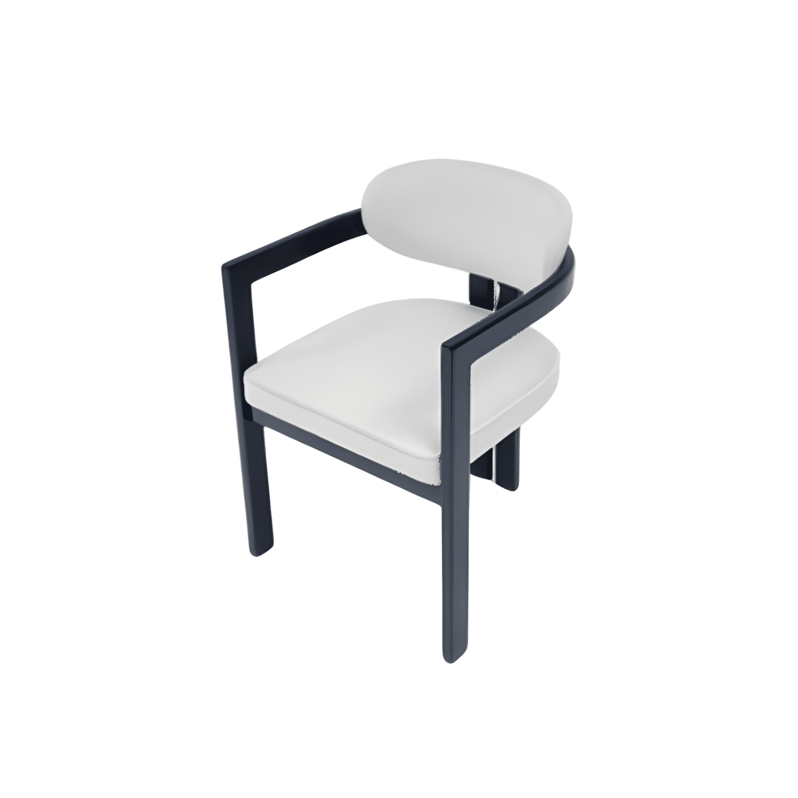 Lona Dining Chair profile view for dining room furniture