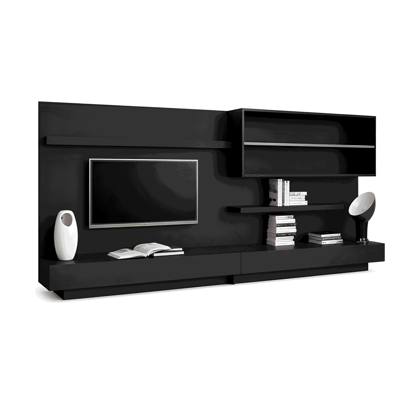 tall tv unit design
