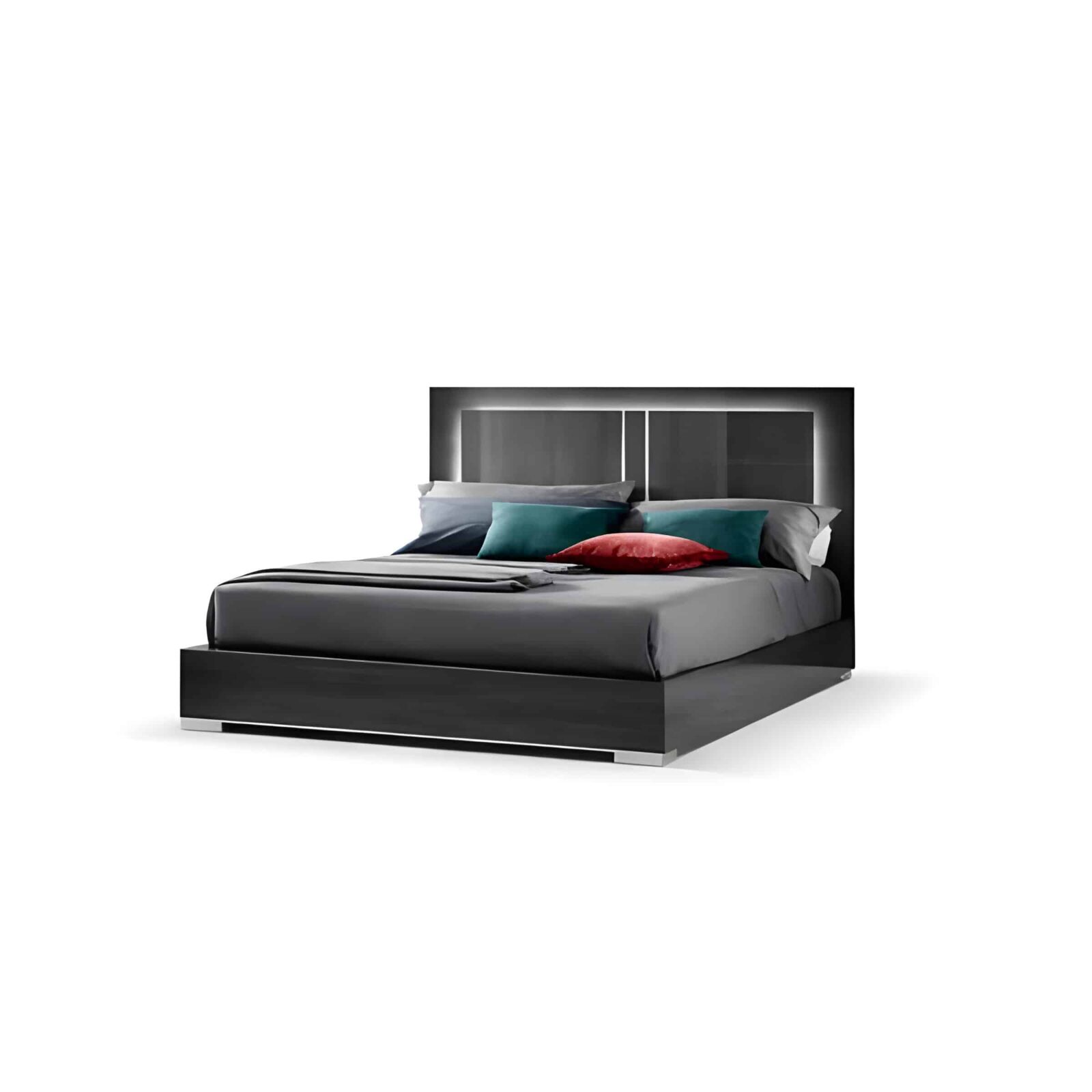 Belva Bed Set and Nightstand Set interior angle for warm bedroom atmosphere