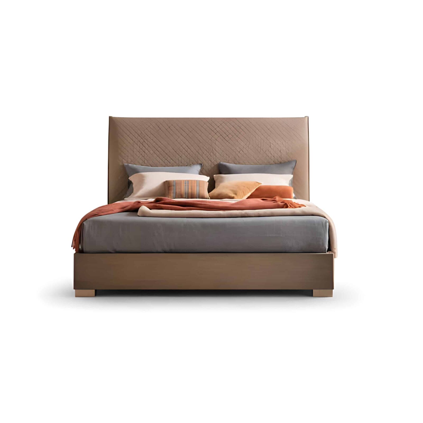 Nivra Bed Set hero shot for warm bedroom atmosphere