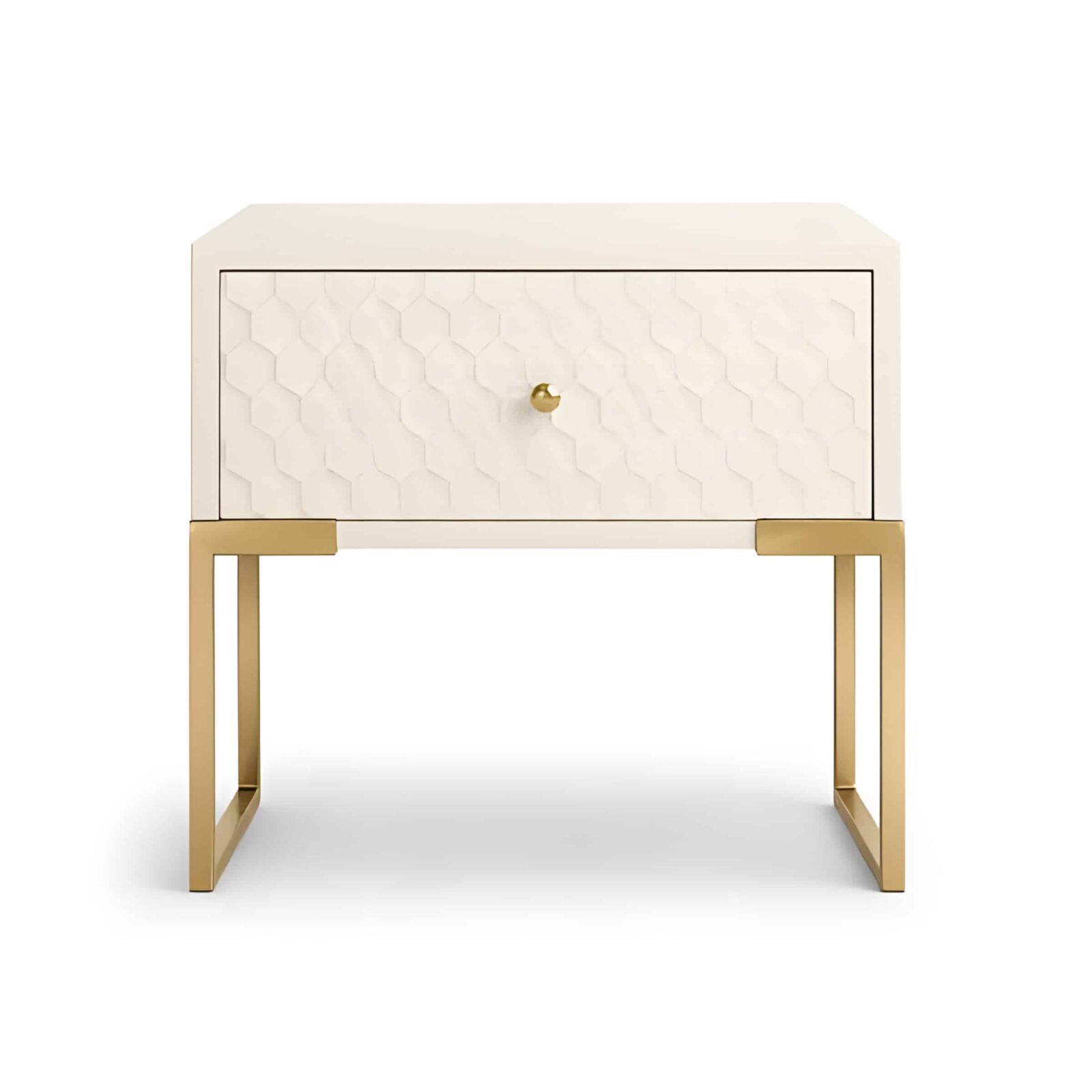 Rora Nightstand Set in polished nightstand detail