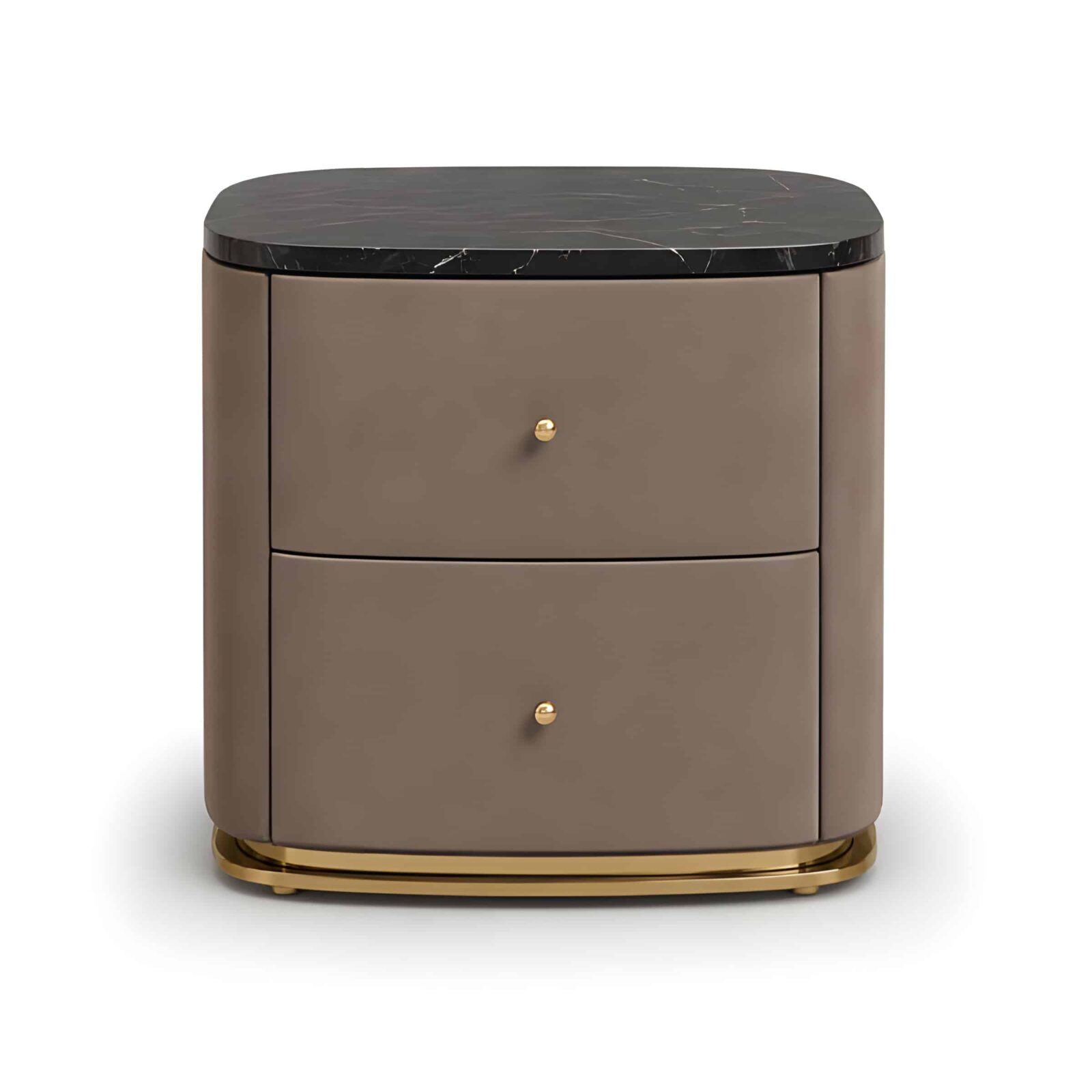 Savo Nightstand Set in balanced bedroom furniture look