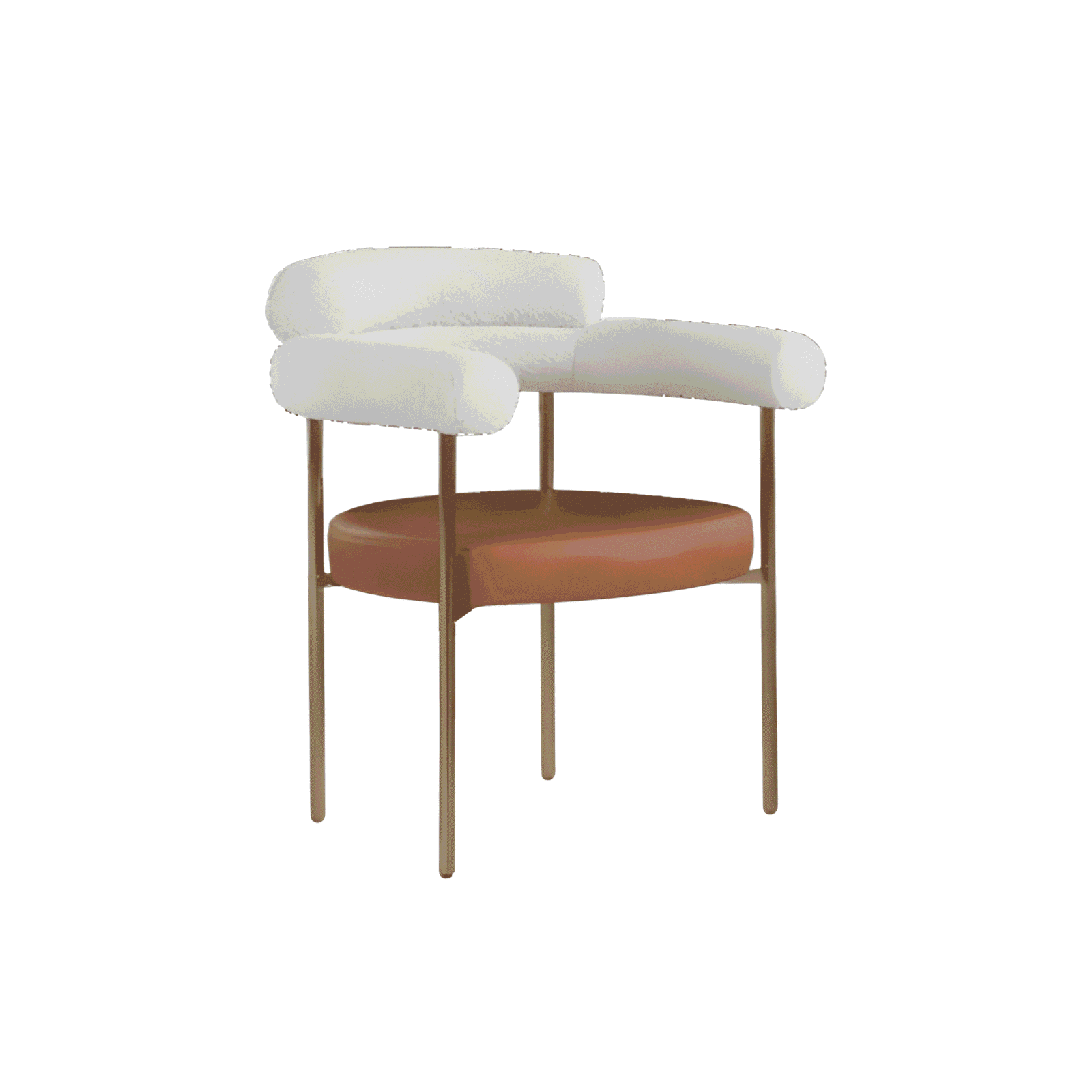 Rosa Dining Chair side view for dining room furniture