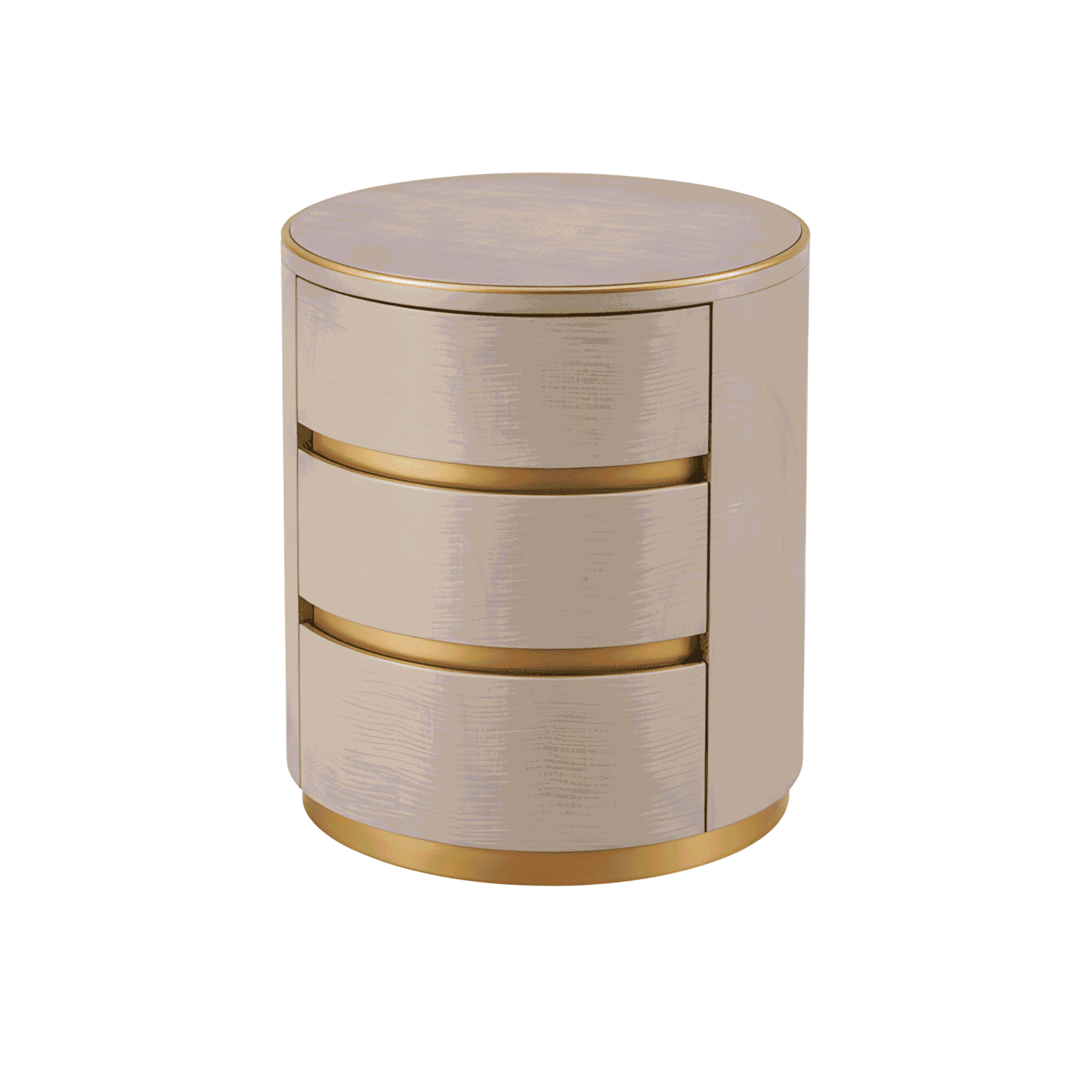 Lexa Nightstand Set in elegant soft interior look