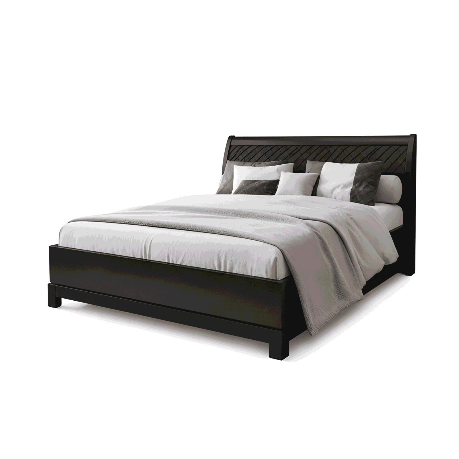 Vilo Bed Set modern interior view for coordinated bedroom decor