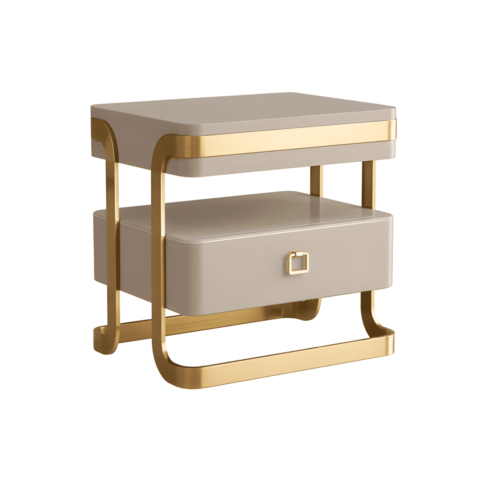 Mia Nightstand Set in clean nightstand detail