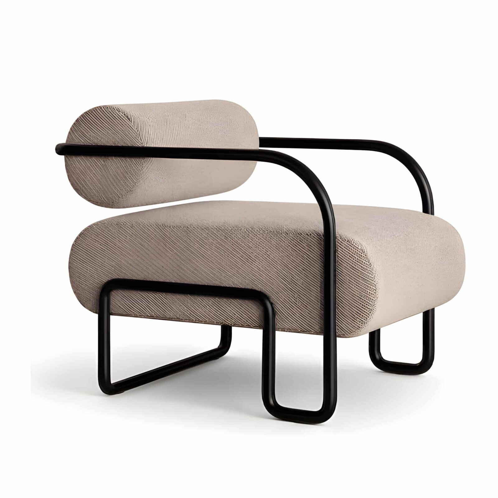 Arkon Living Chair angled view for elegant room decor