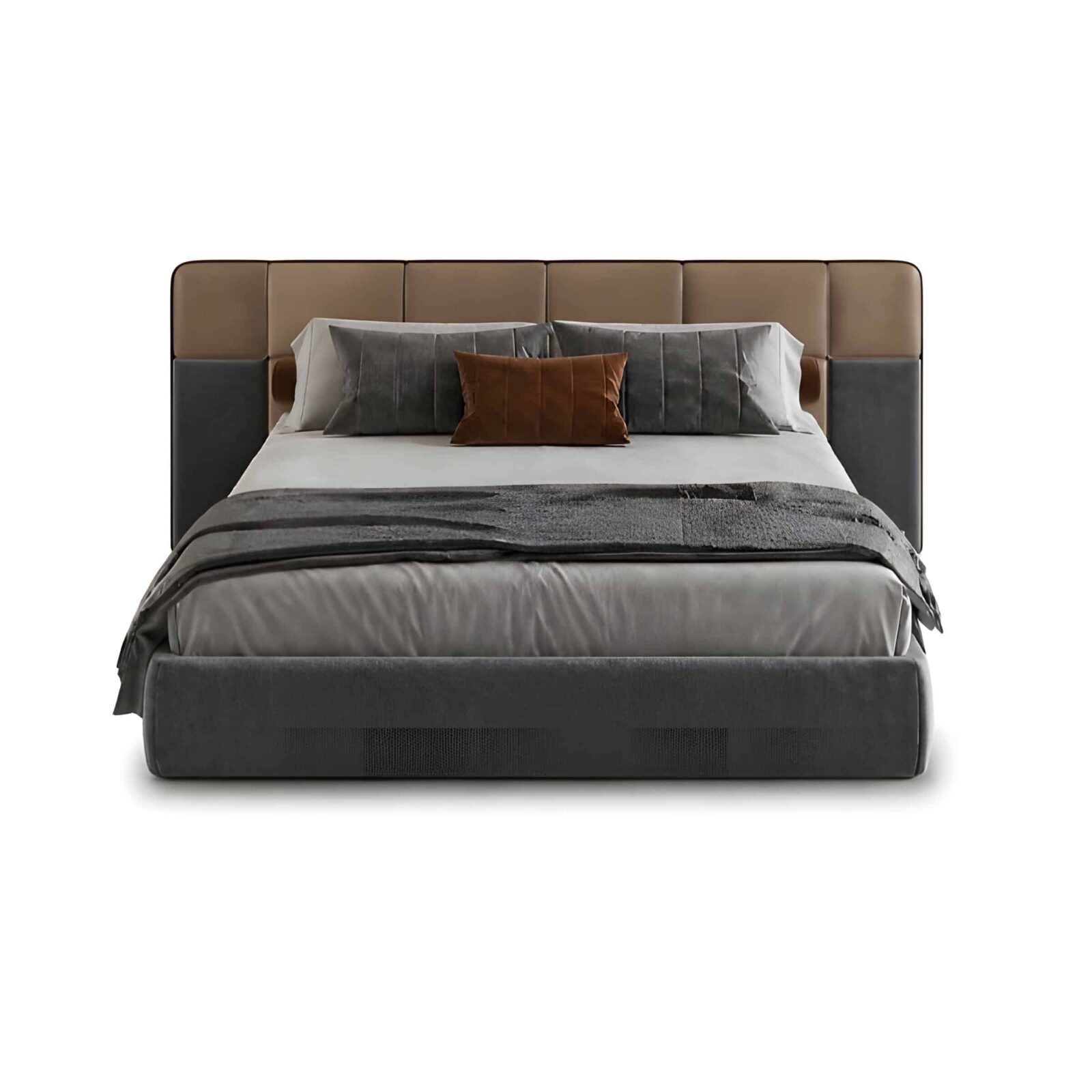 Romel Bed Set featured angle for clean interior layouts