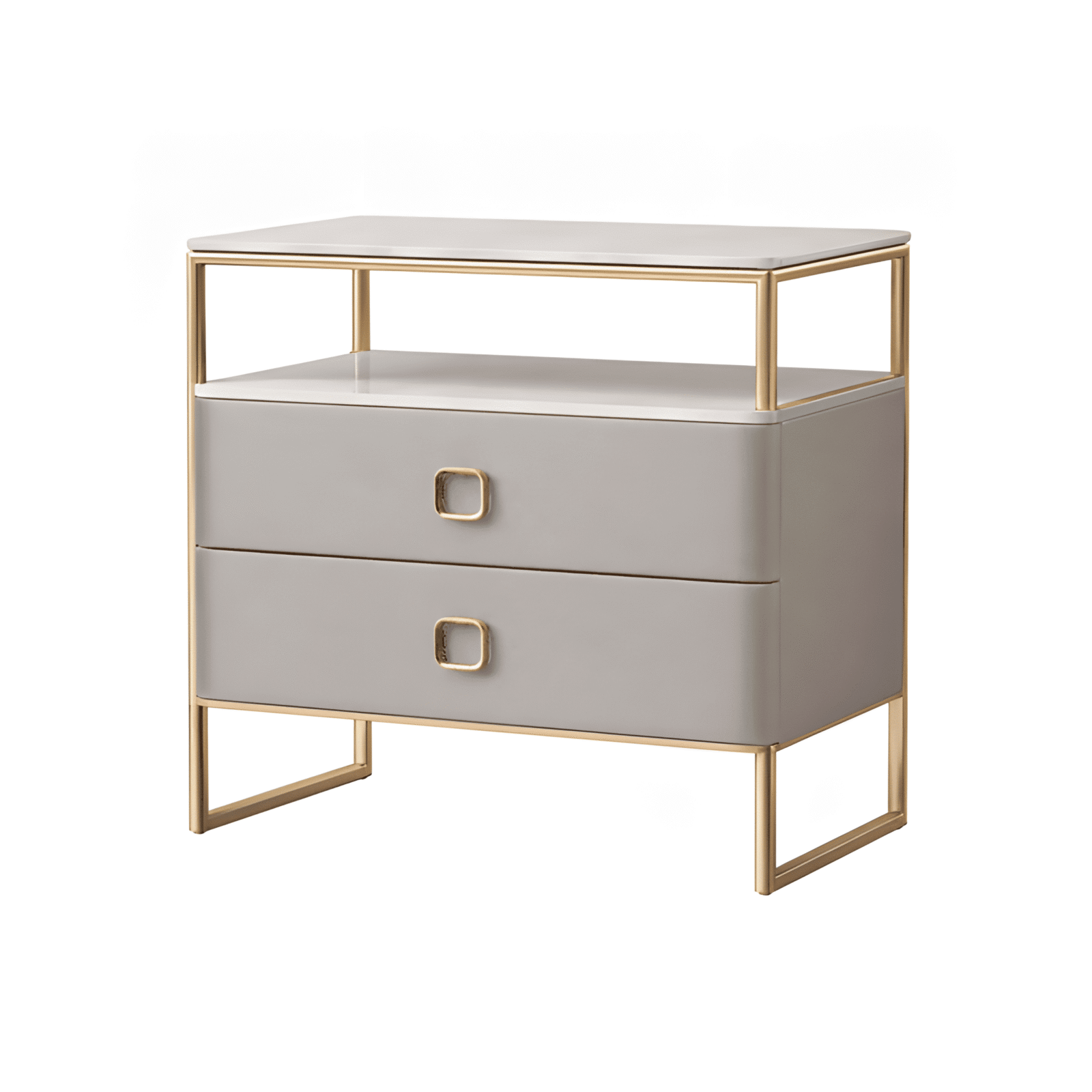 Nia Nightstand Set in smooth comfortable home setting