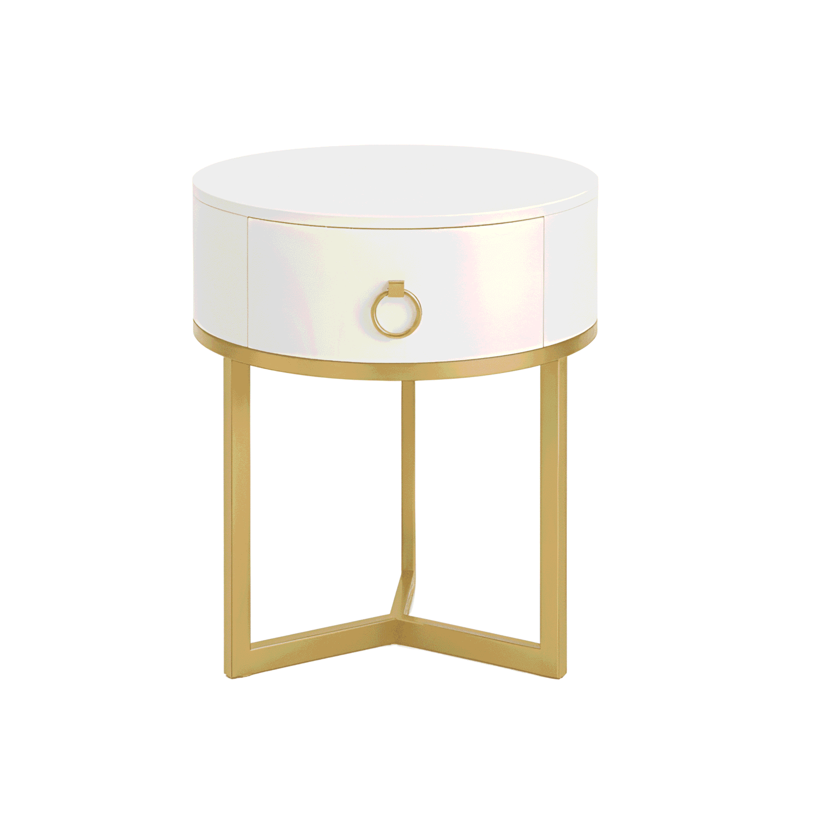 Nira Nightstand Set in smart compact room setup