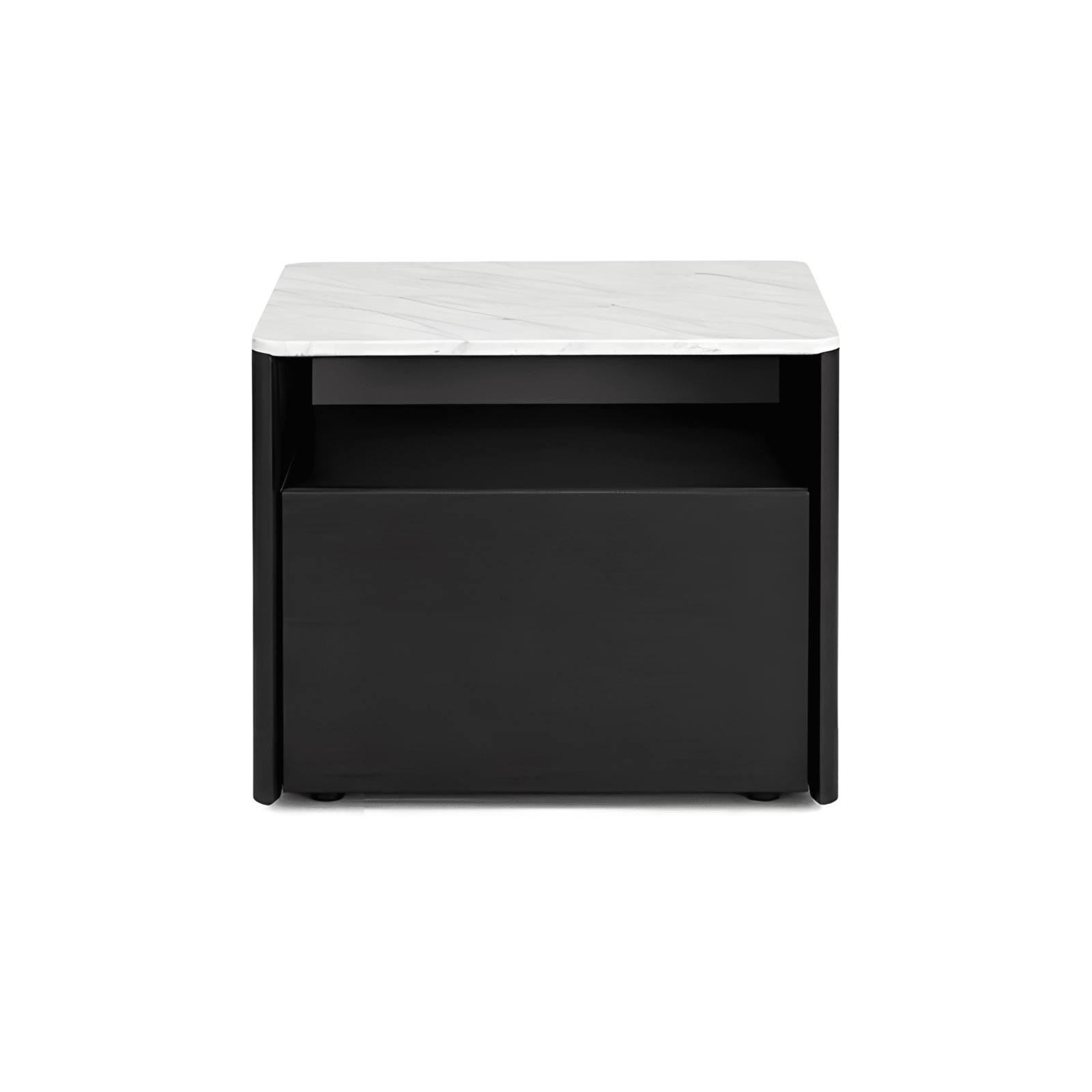 Noah Nightstand Set in practical furniture showroom view