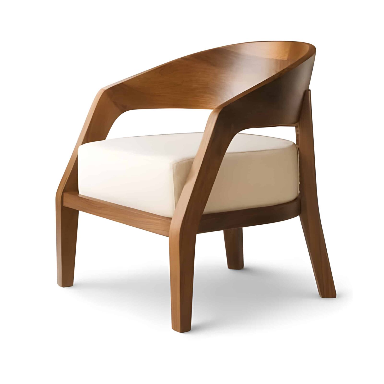 Haze Living Chair side profile for polished furniture displays