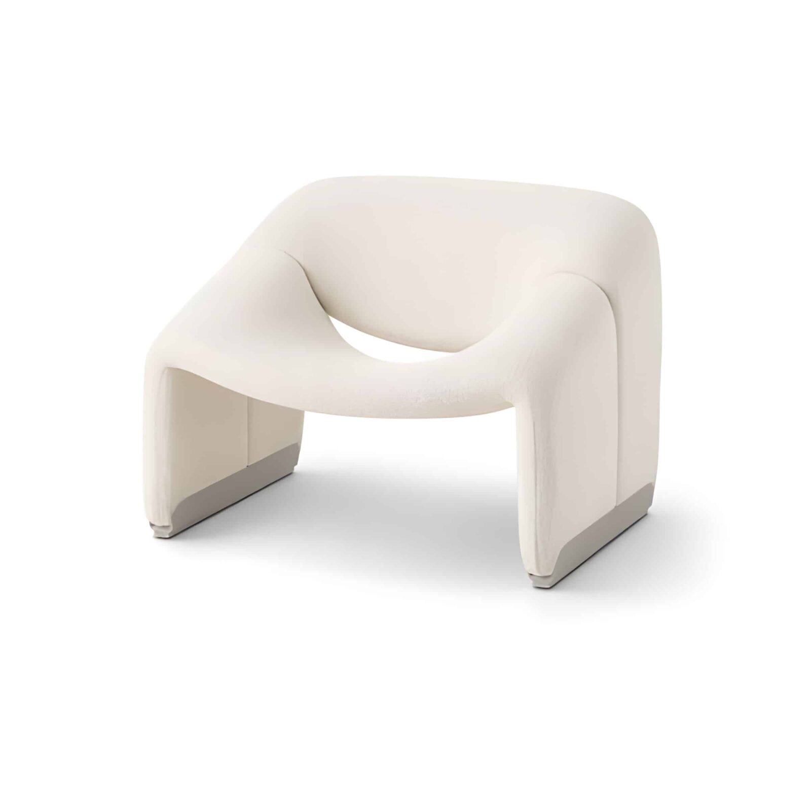 Auron Living Chair detail view for polished furniture displays