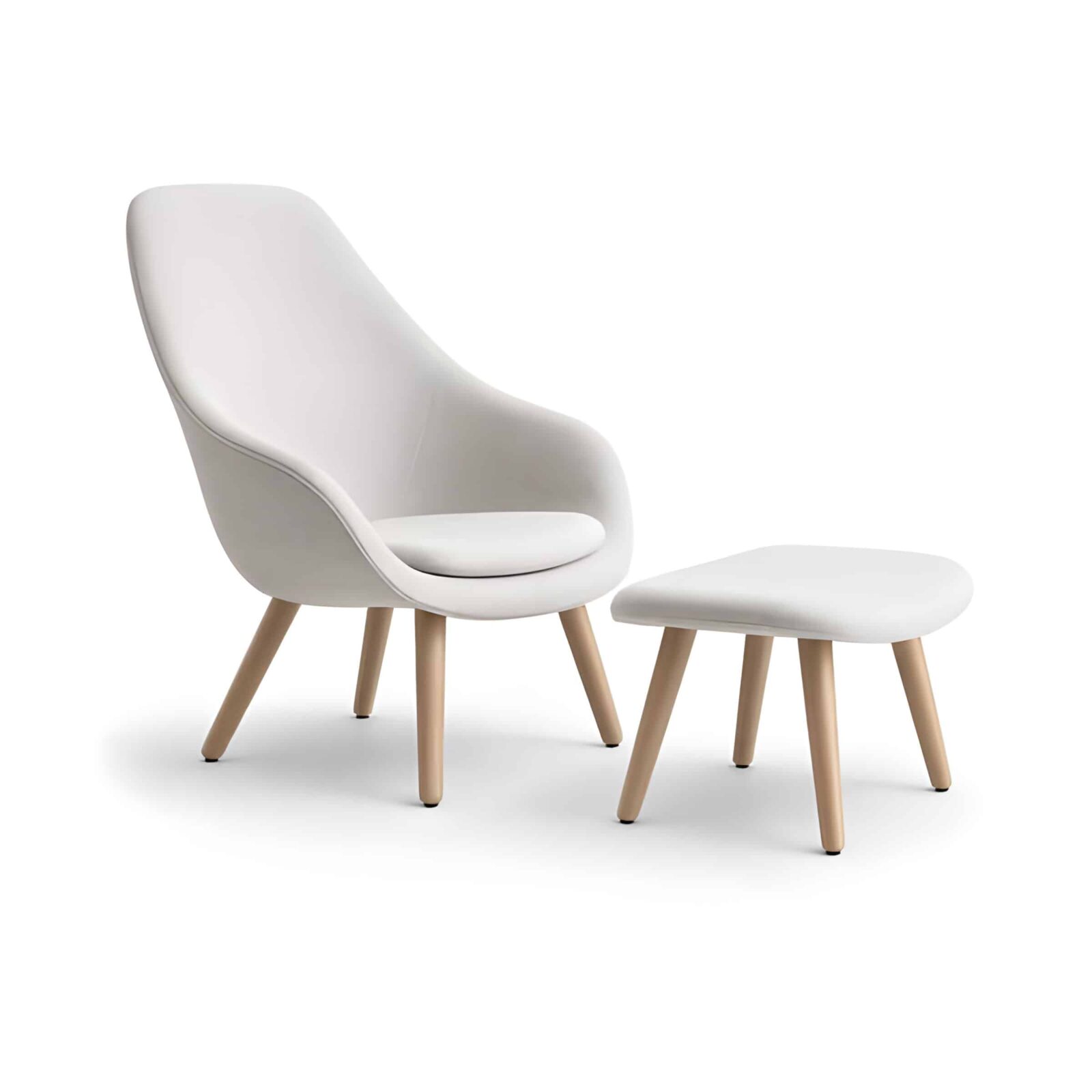 Hylor Living Chair side profile for refined home seating