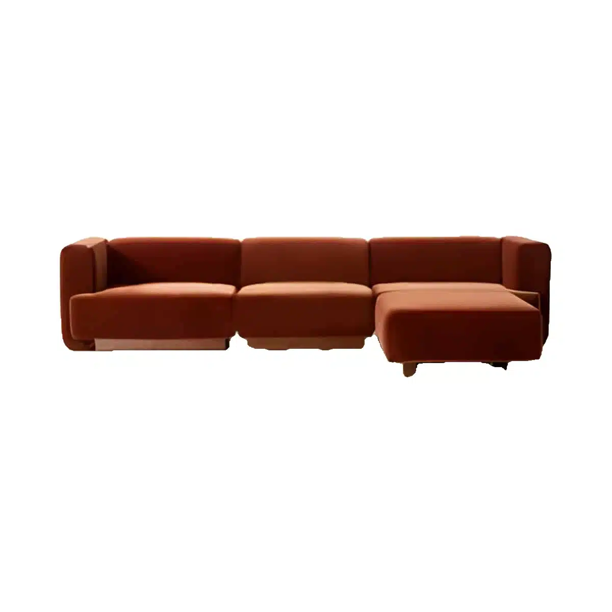 Kytor L Shape front view for modern L Shape living room furniture