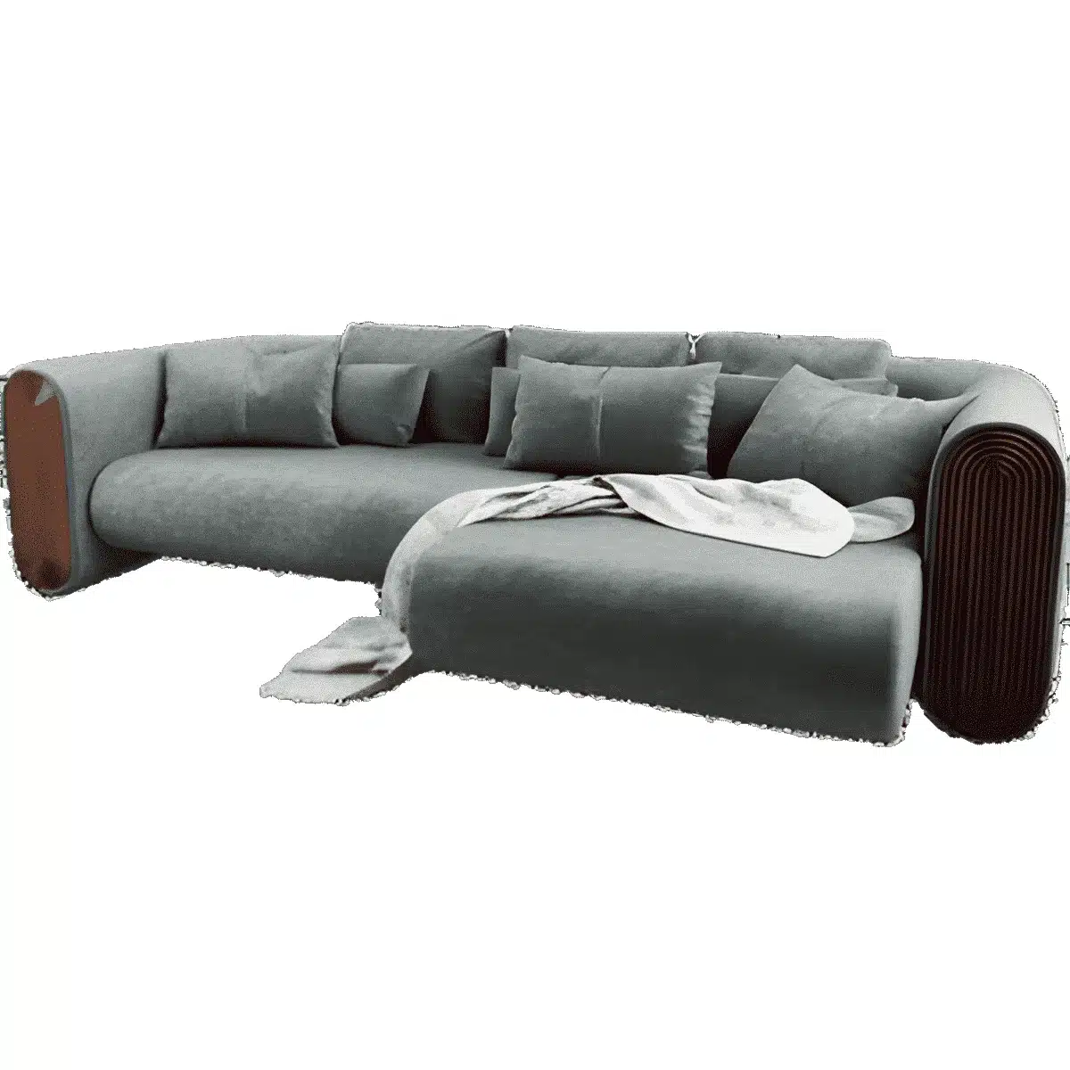 Hivo Living Sofa front view for modern living room sofa furniture