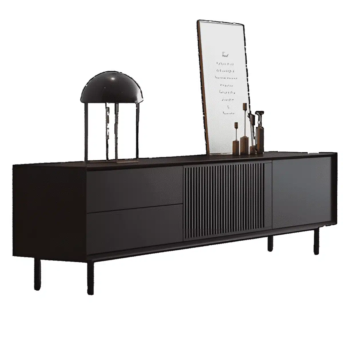 Romel Buffet captured in a main display for buffet furniture styling
