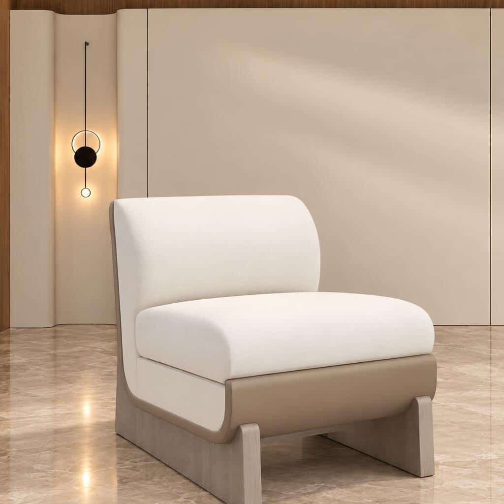Hanty Living Chair side profile for cozy living room furniture
