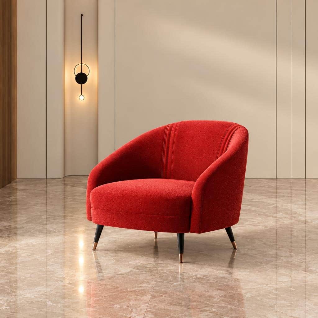 Zixo Living Chair front view for comfortable lounge furniture
