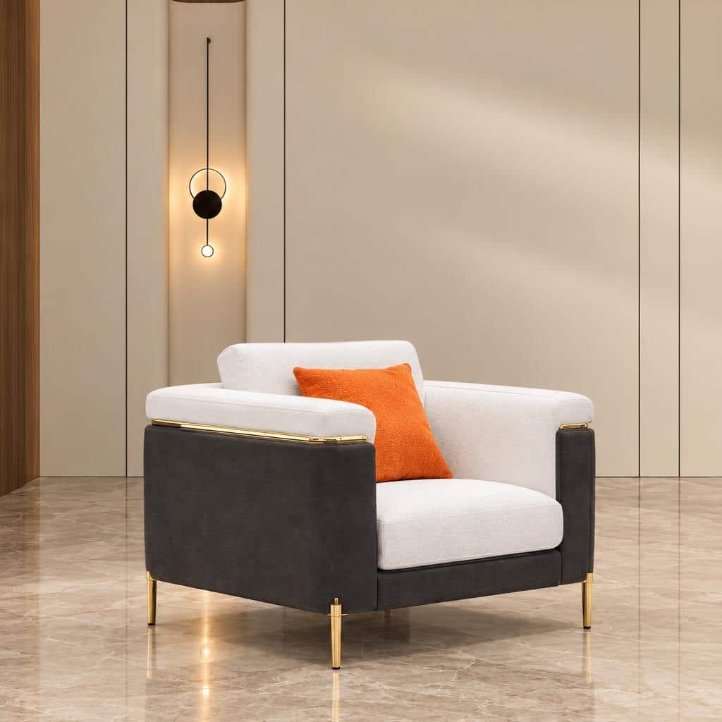 Kira Living Chair front view for contemporary living spaces