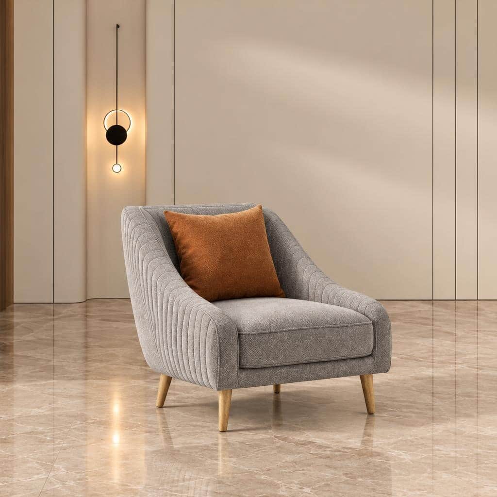 Niro Living Chair front view for relaxed seating areas