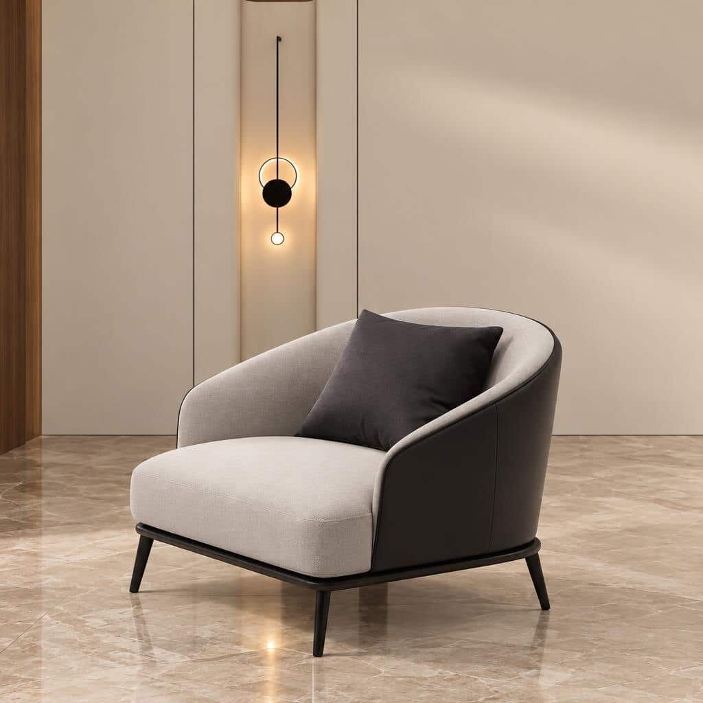 Waro Living Chair front view for stylish home interiors