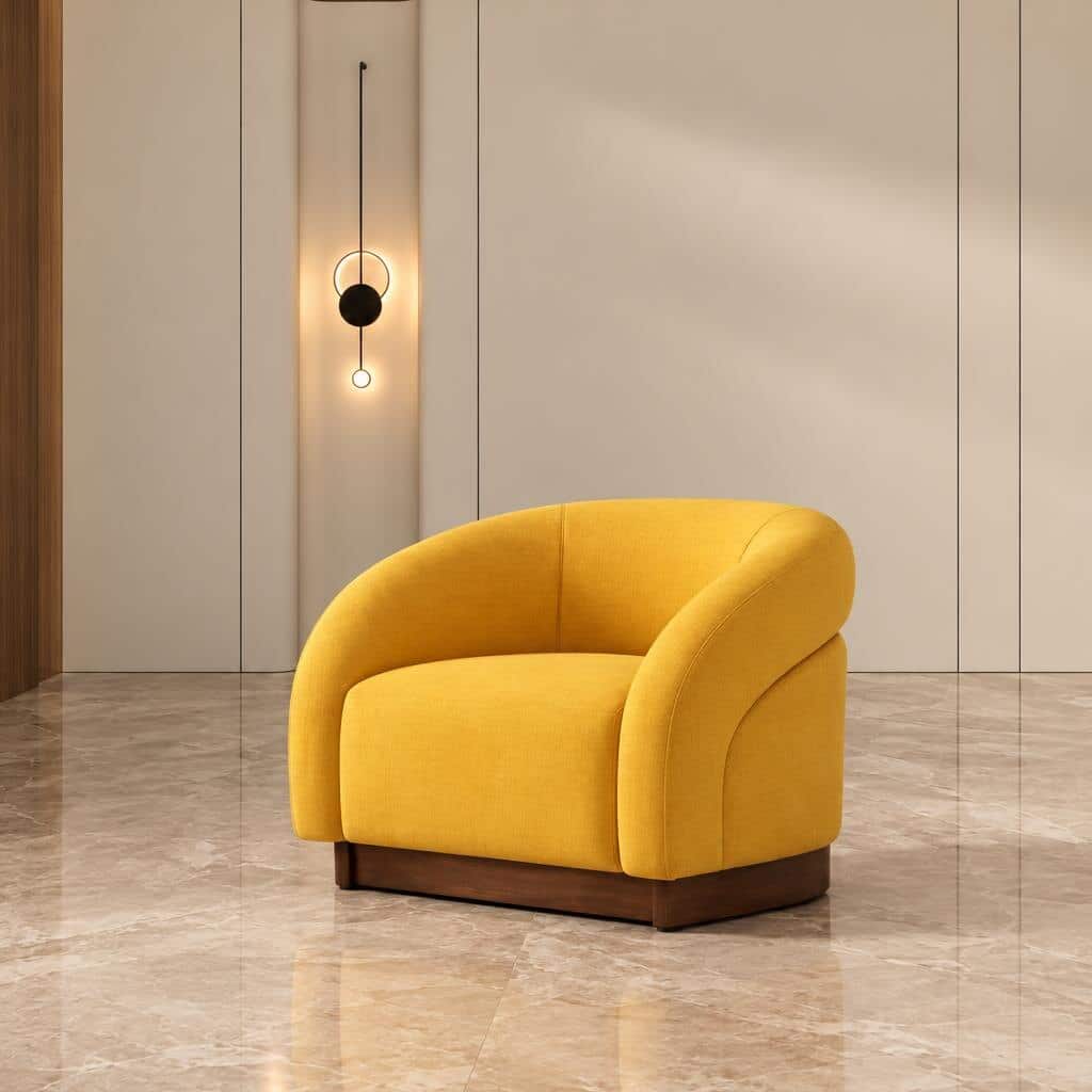Lumo Living Chair front view for contemporary living spaces