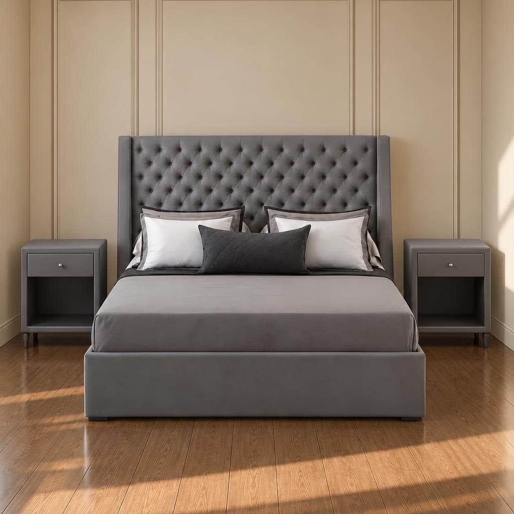 Livi Bed and Nightstand Set