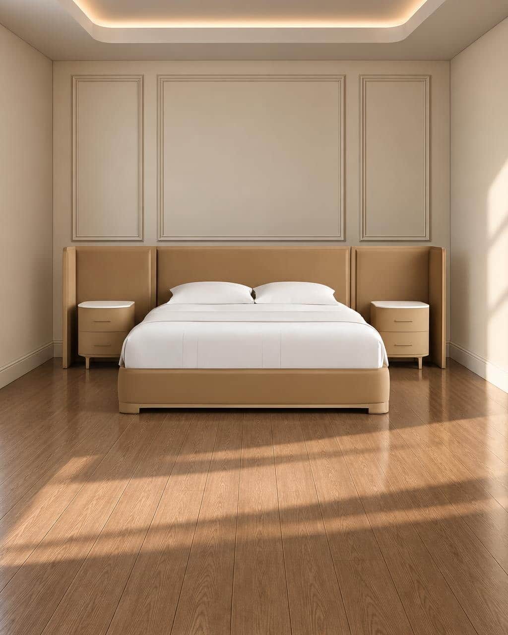 Zora Bed and Nightstand Set