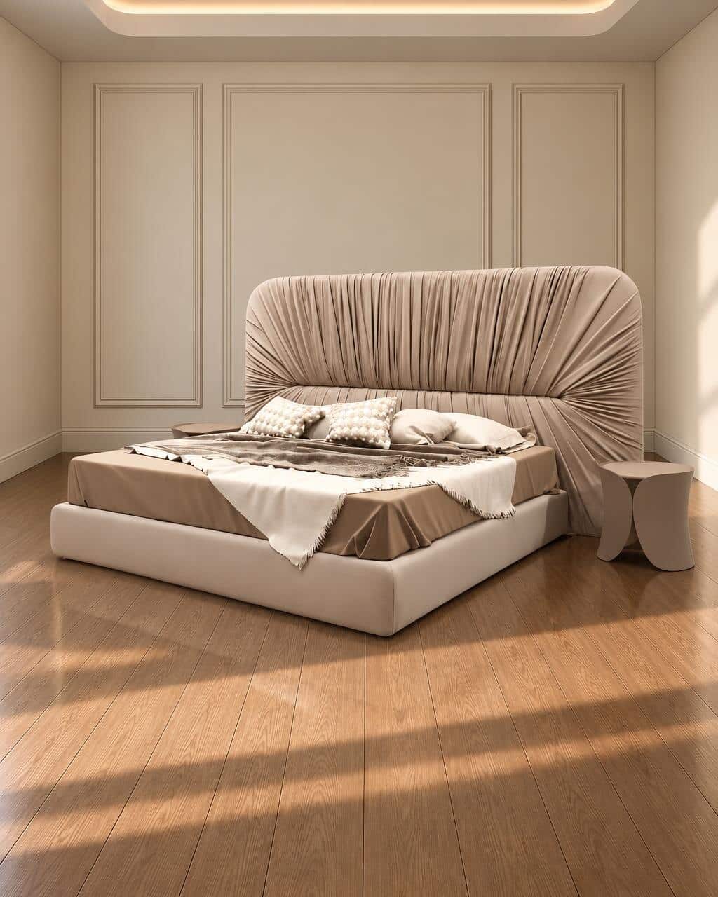 Lavi Bed and Nightstand Set
