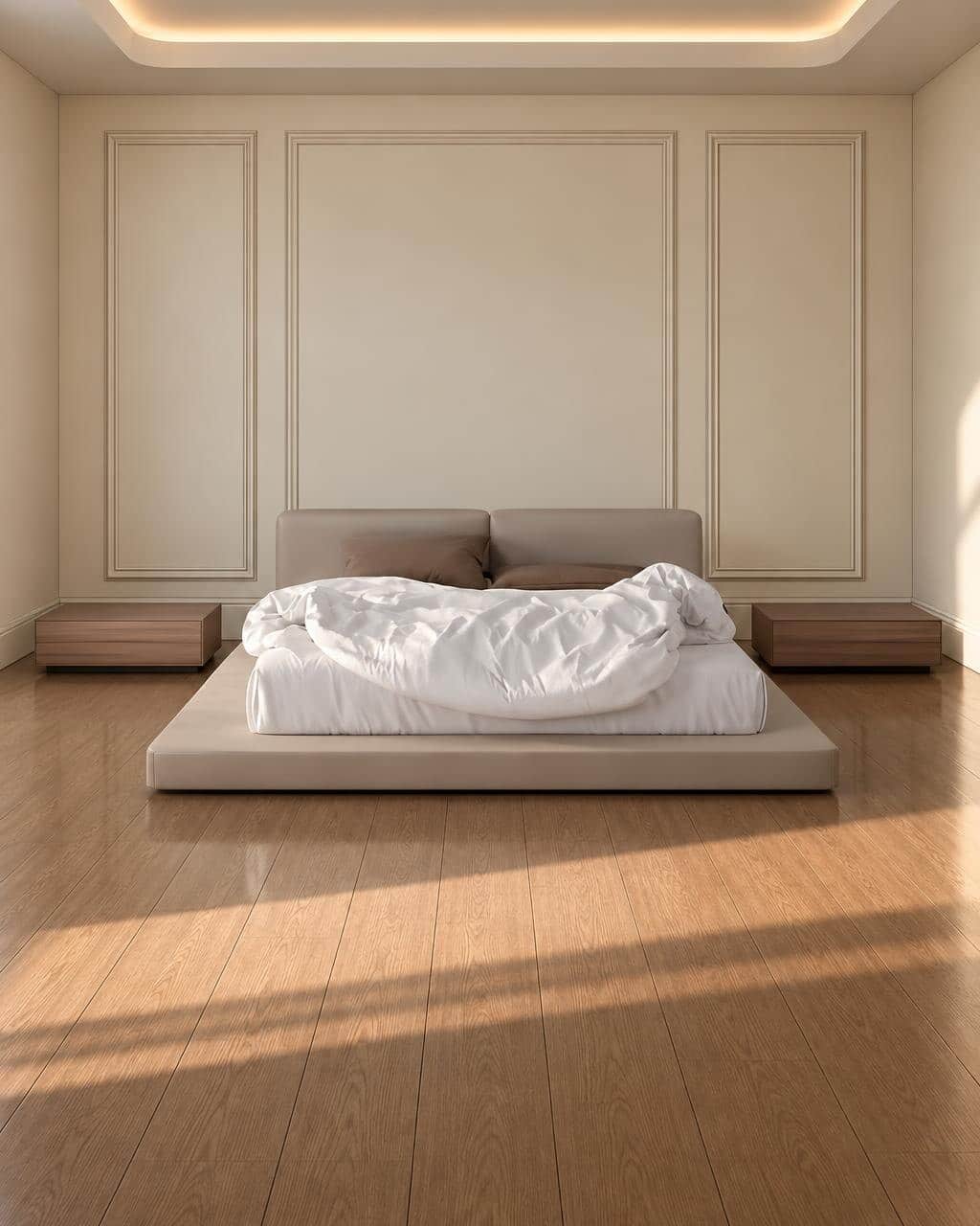 Leia Bed and Nightstand Set