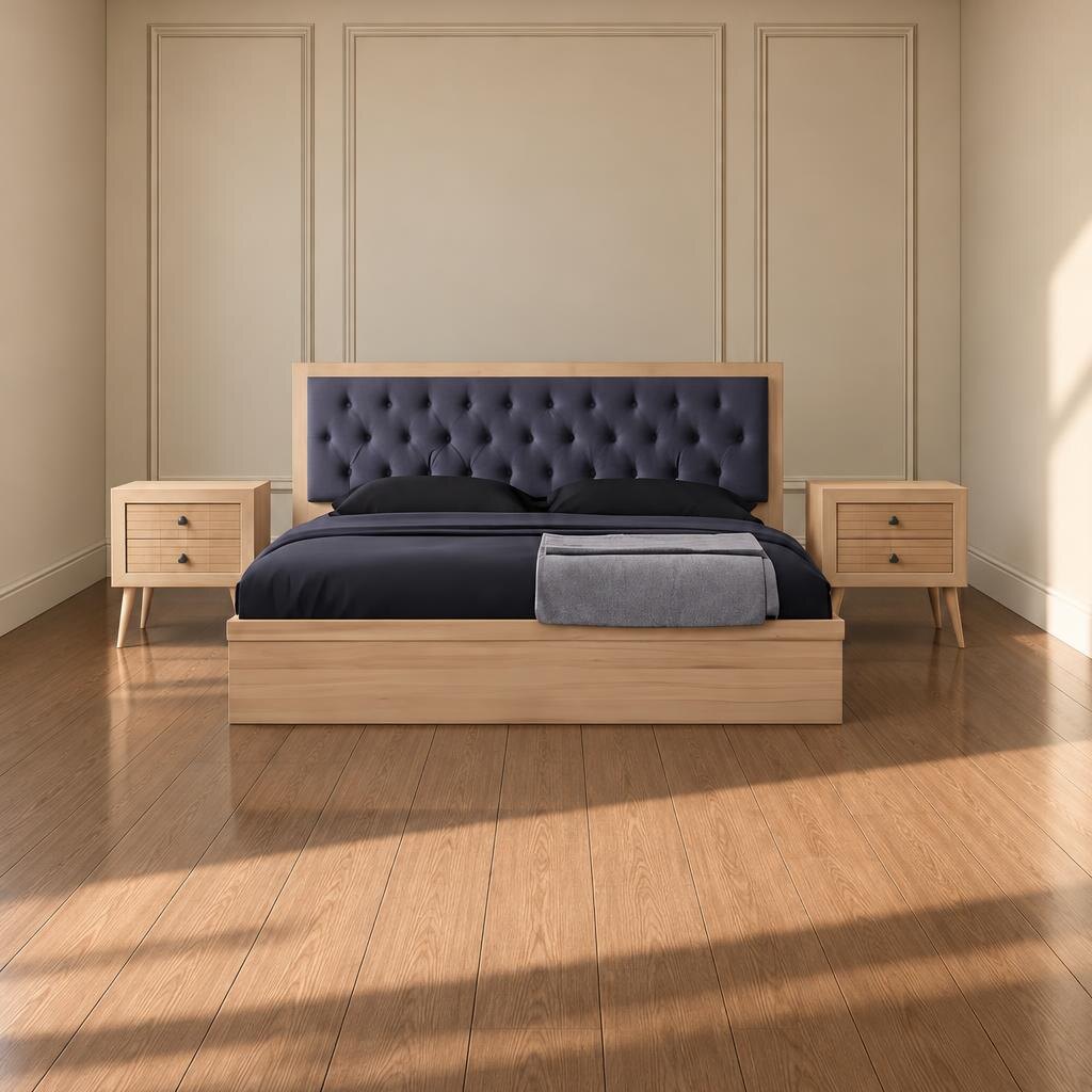 Bedroom set front composition for modern bedroom decor - image 60545