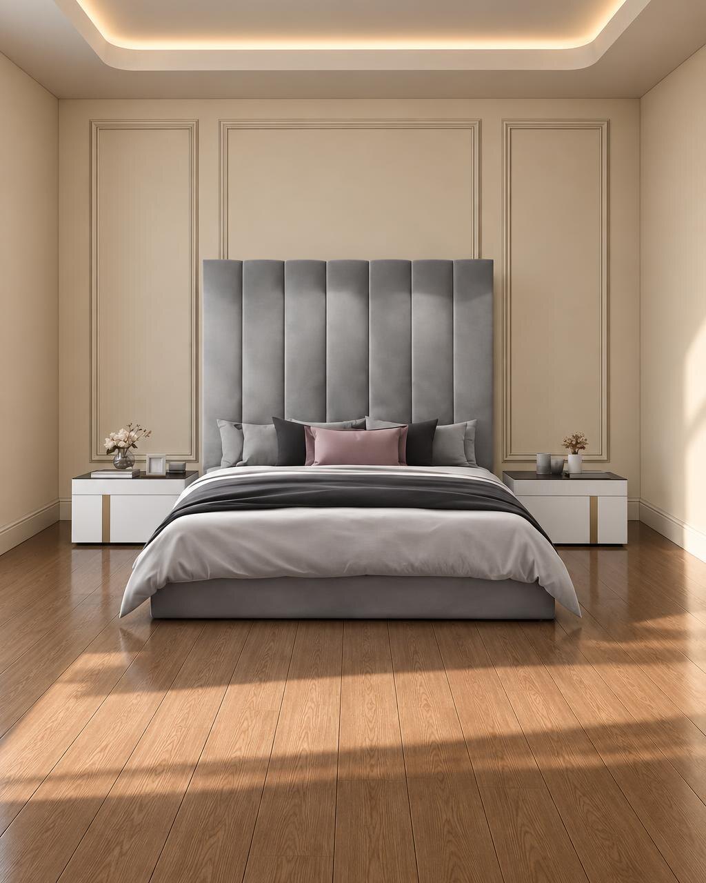 Lano Bed and Nightstand Set