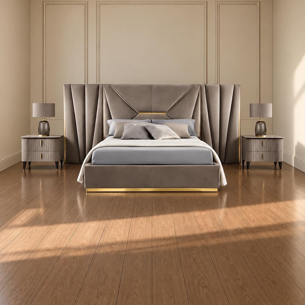 Bedroom set modern bedroom set layout in Cairo - image 59009