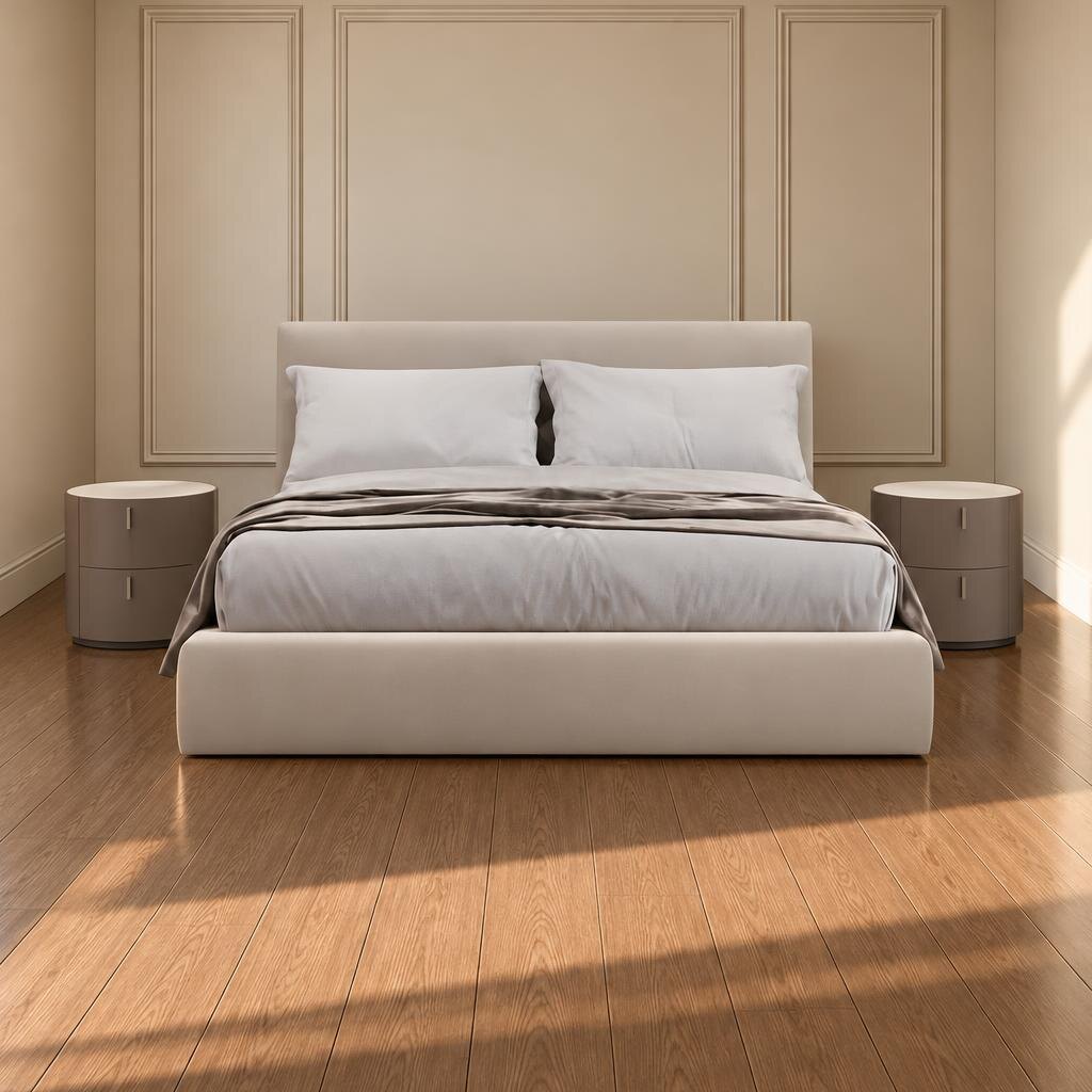 Malo Bed and Nightstand Set