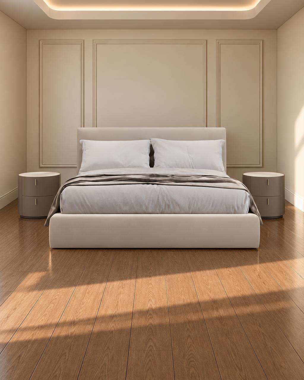 Malo Bed and Nightstand Set