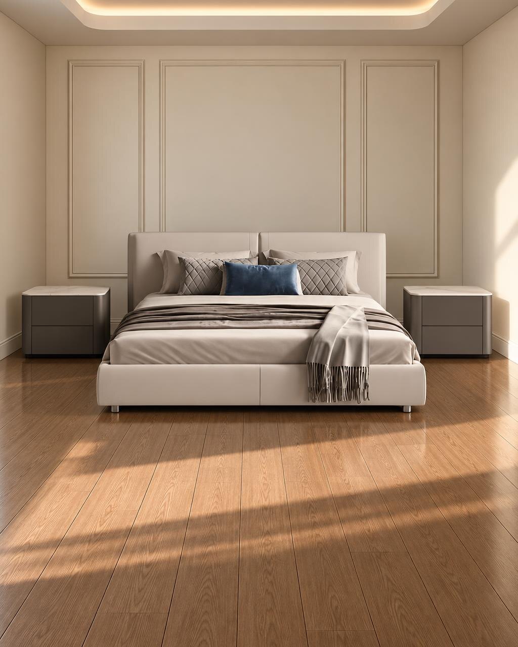 Noah Bed and Nightstand Set