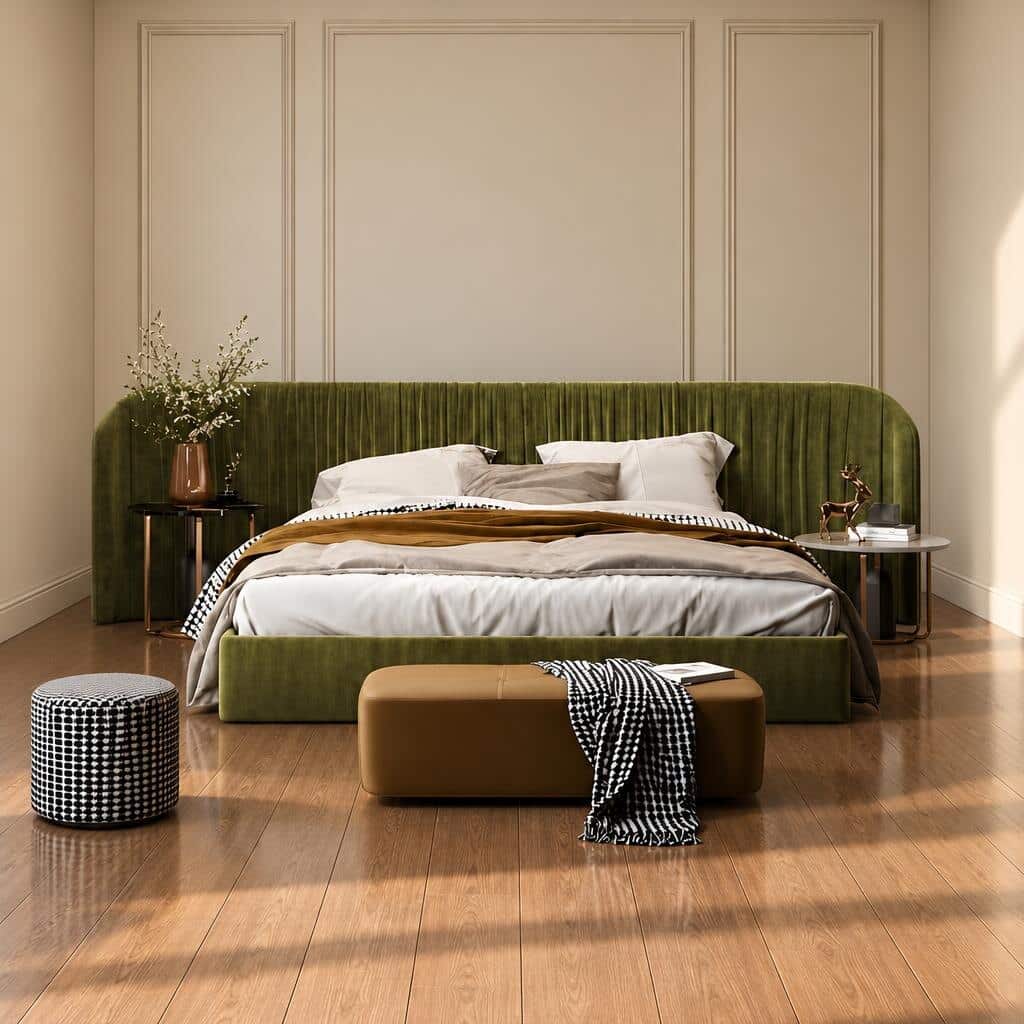 Tera Bed and Nightstand Set