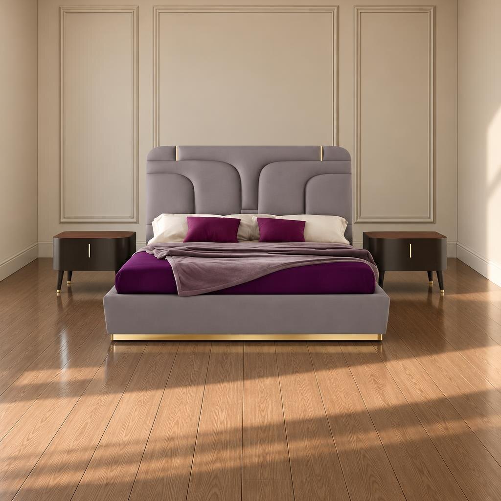 Bedroom set front composition for modern bedroom decor - image 61608