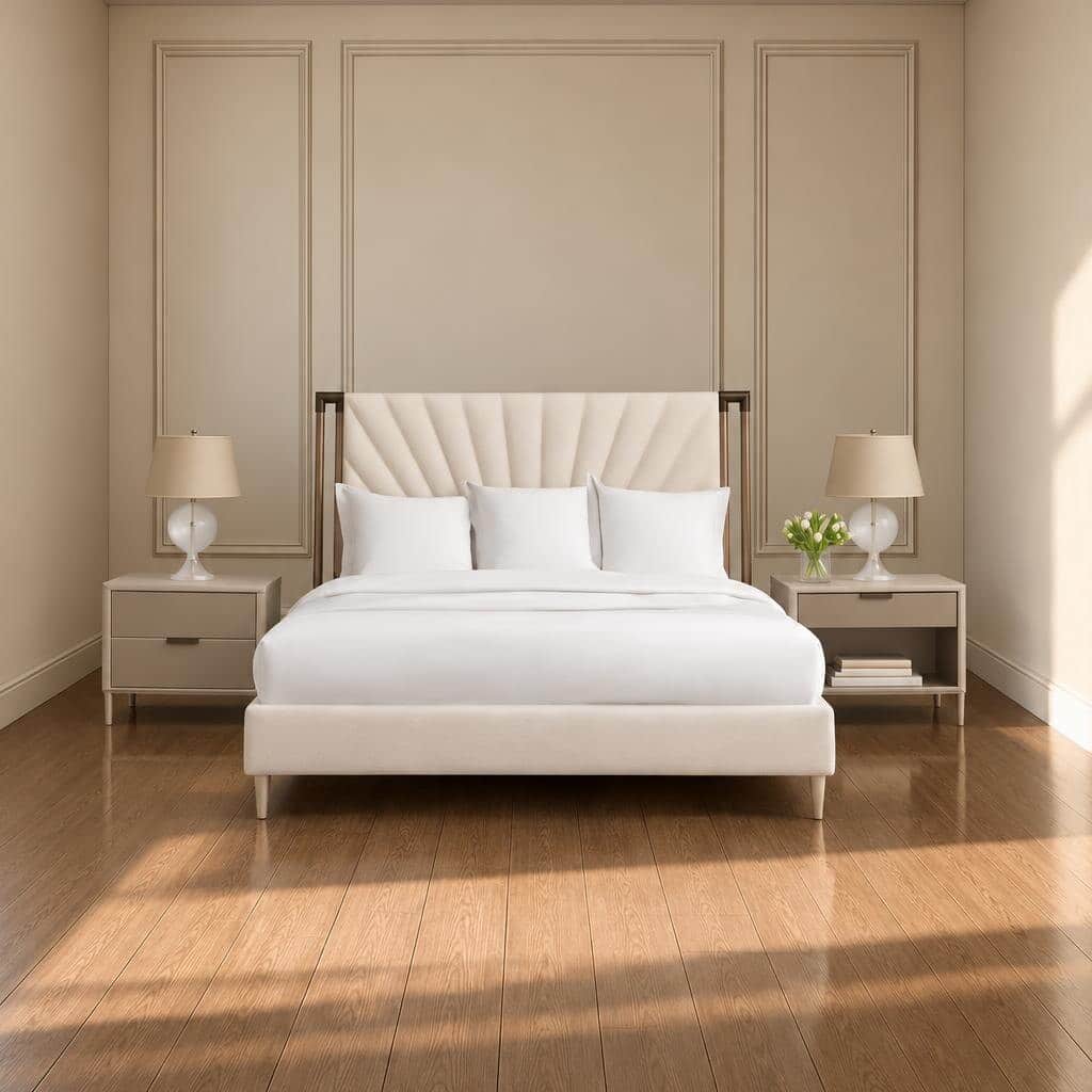 Bedroom set bed and wardrobe view - image 65249