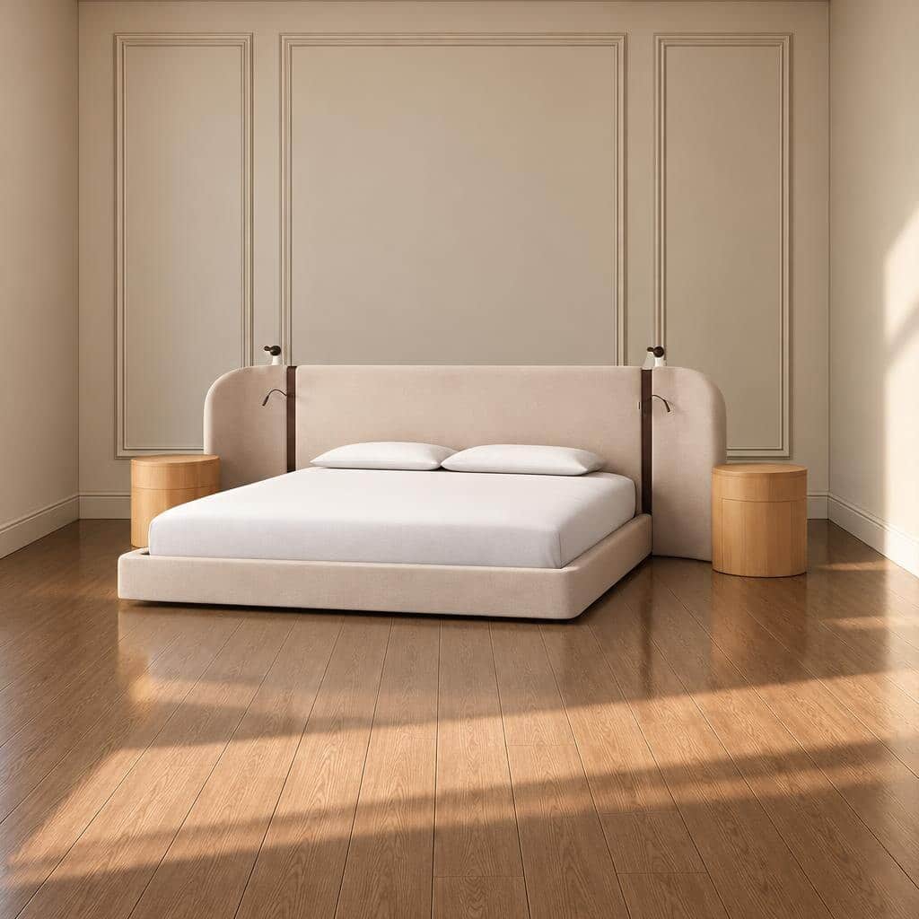 Bedroom set bed and wardrobe view - image 47137