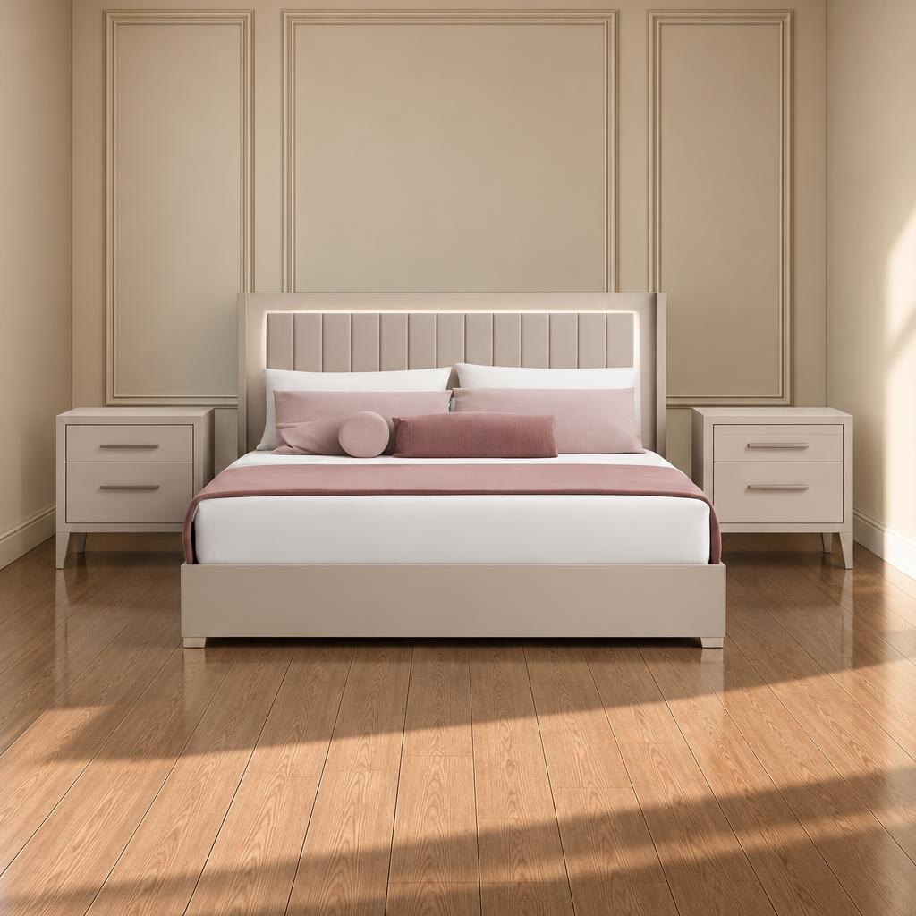 Bedroom set front composition for modern bedroom decor - image 59961