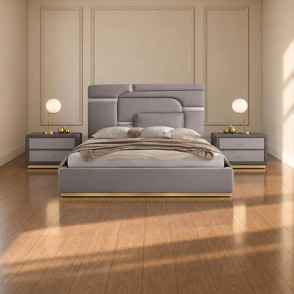 Bedroom set front composition for modern bedroom decor - image 59973