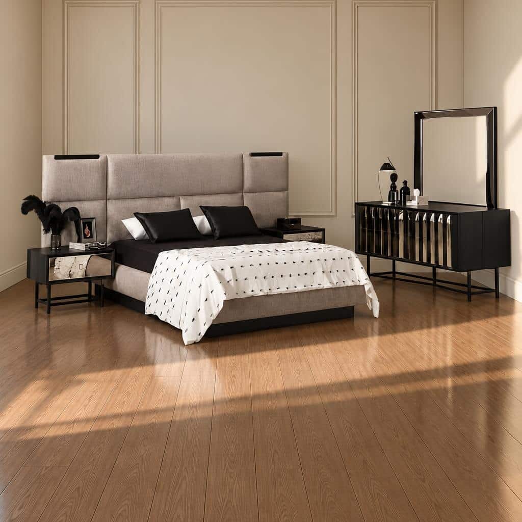 Mira Bedroom Set wide interior bedroom design