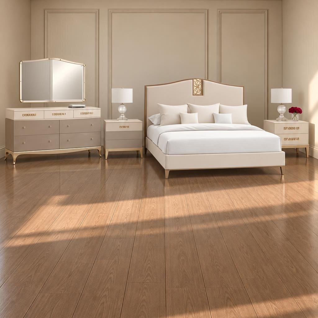 Nino Bedroom Set front composition for modern bedroom decor
