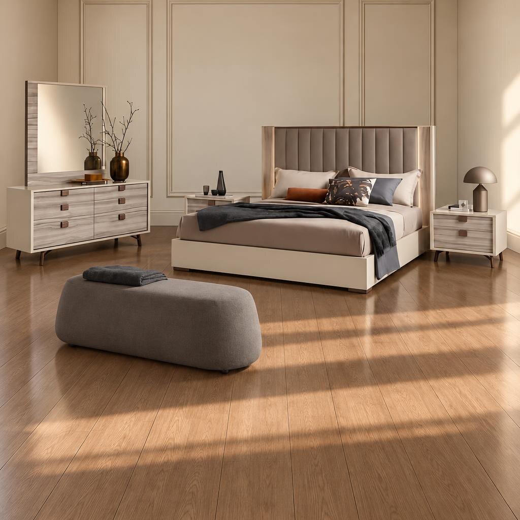 Nila Bedroom Set wide interior bedroom design