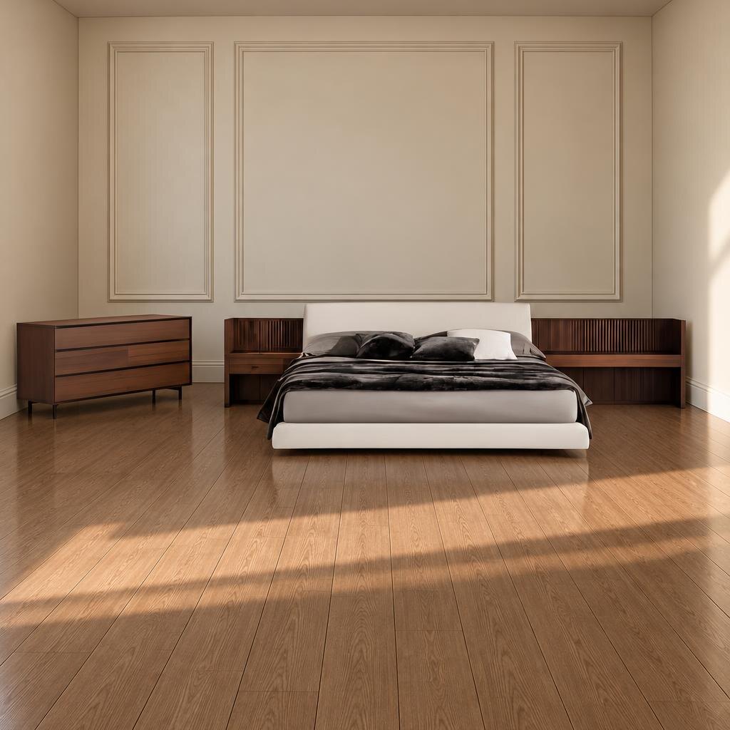 Ravi Bedroom Set finish detail angle