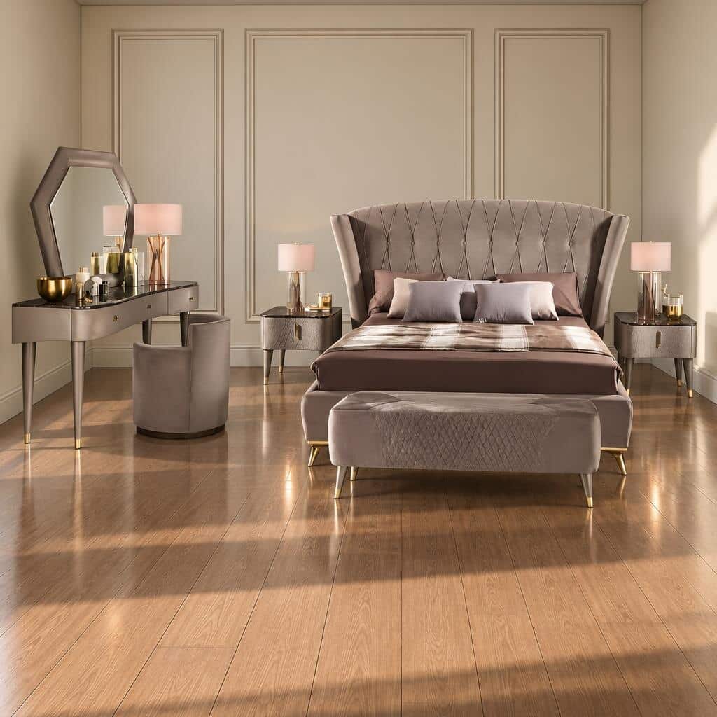 Meli Bedroom Set wide interior bedroom design