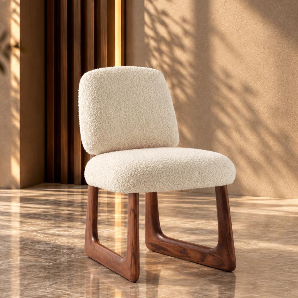 Olea Dining Chair angled view for dining room furniture